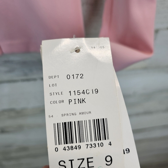 Vintage 90s Byer Too Bow 3 Button Blazer S Pastel Pink Coquette Y2K Soft Girl - Picture 10 of 12